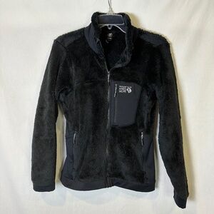 Mountain Hard Wear Fleece Full Zip Jacket, Black‎ Sz. SM (?)